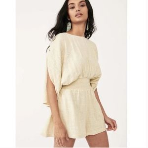 Pietro Tie Back Romper | Free People